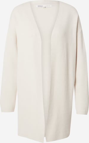 ONLY Strickjacke 'ONLFRIDA' in Beige: Vorderseite
