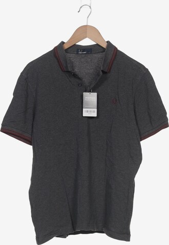 Fred Perry Shirt in L in Grey: front