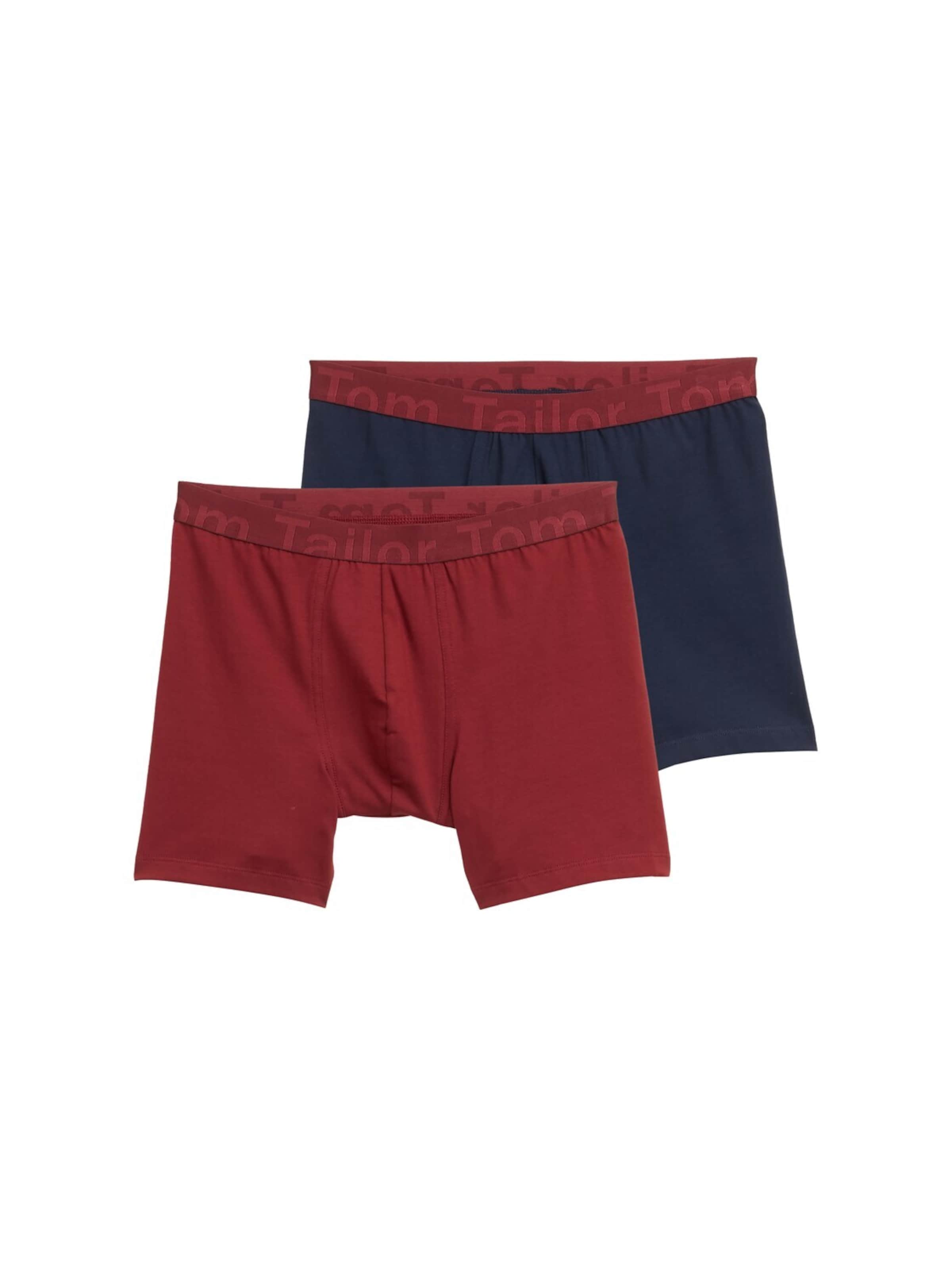 TOM TAILOR Boxershorts in Rot: Vorderseite