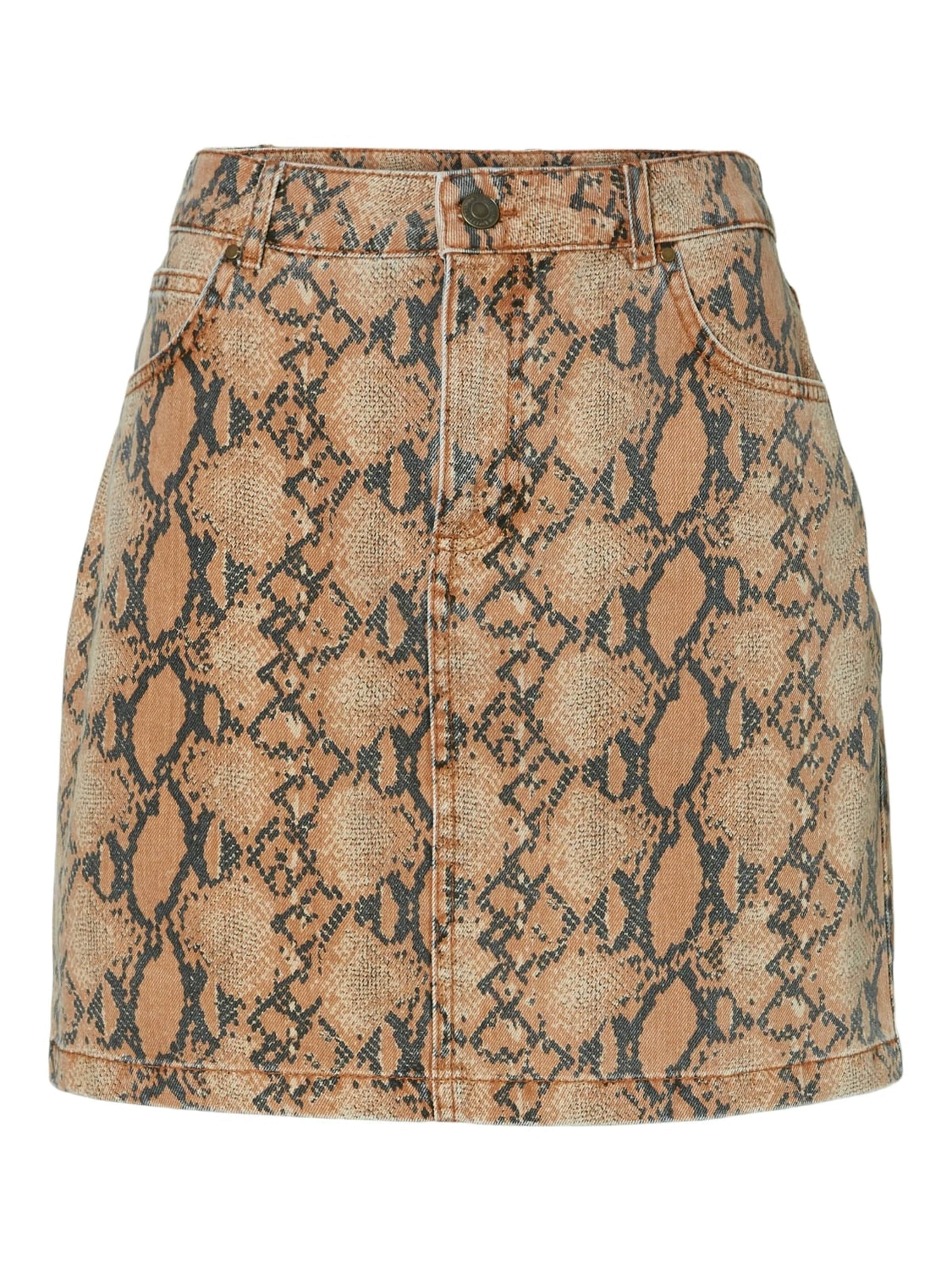 VERO MODA Rok in Bruin: voorkant