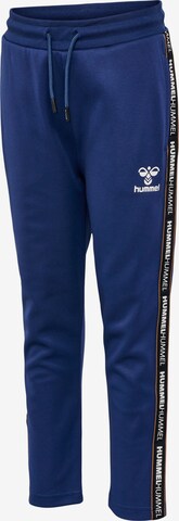 Hummel Regular Workout Pants 'REFRESH' in Blue