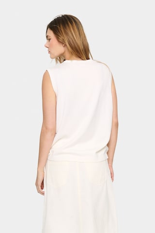 Tops en tricot 'Mila' SAINT TROPEZ en blanc
