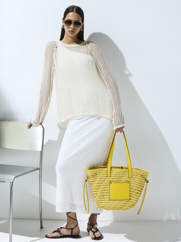 Twist Jurk in Beige
