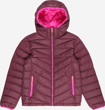 Veste outdoor ICEPEAK en rouge : devant