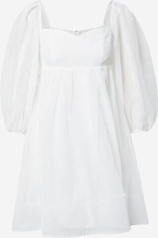 True Decadence Obleka | bela barva: sprednja stran