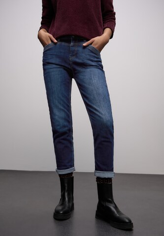 STREET ONE Slim fit Jeans in Blue: front