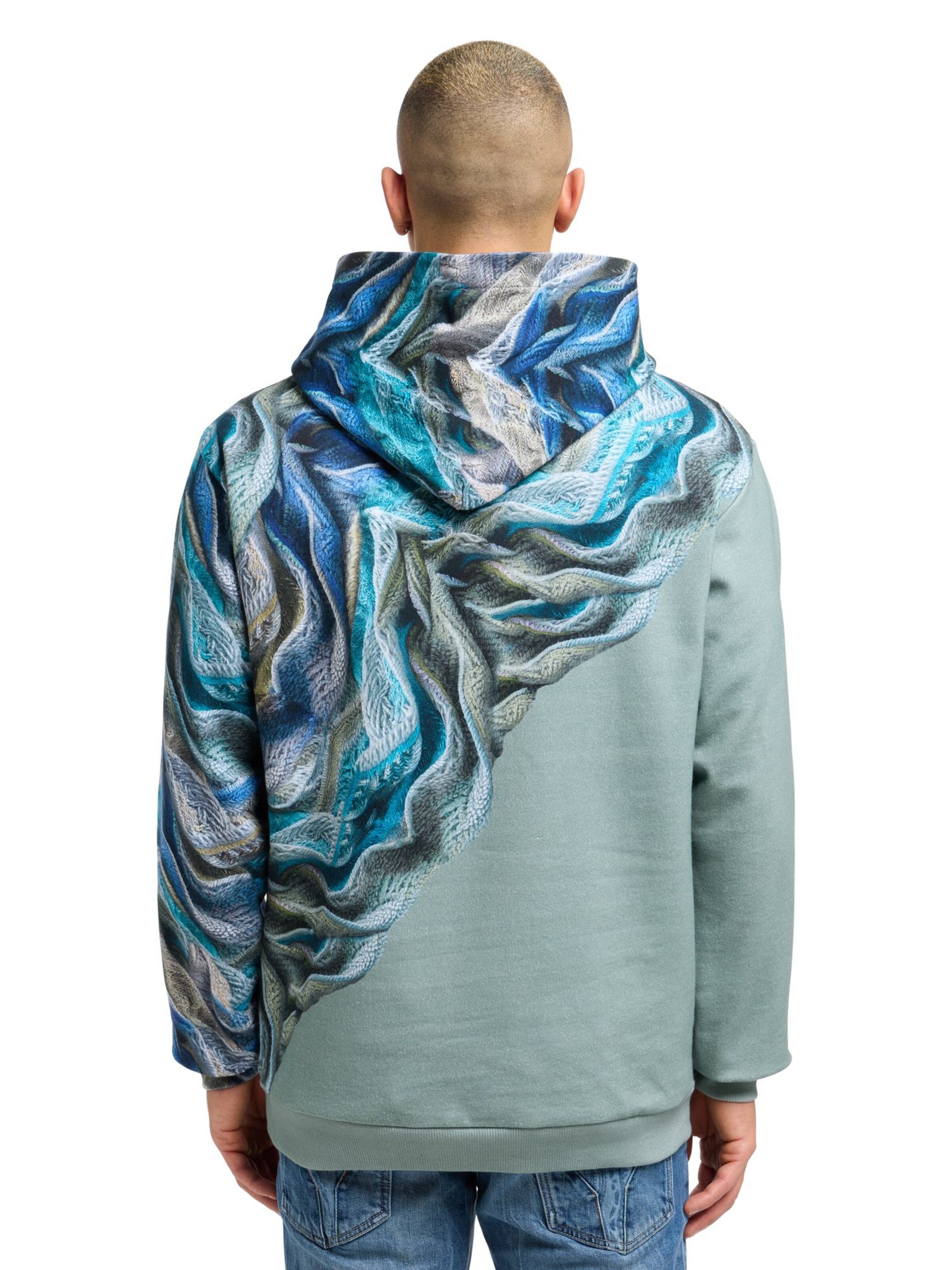 Carlo Colucci Sweatshirt 'Draicchio' in Groen