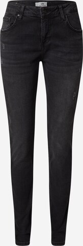 LTB Slimfit Jeans 'Mika' i svart: forside