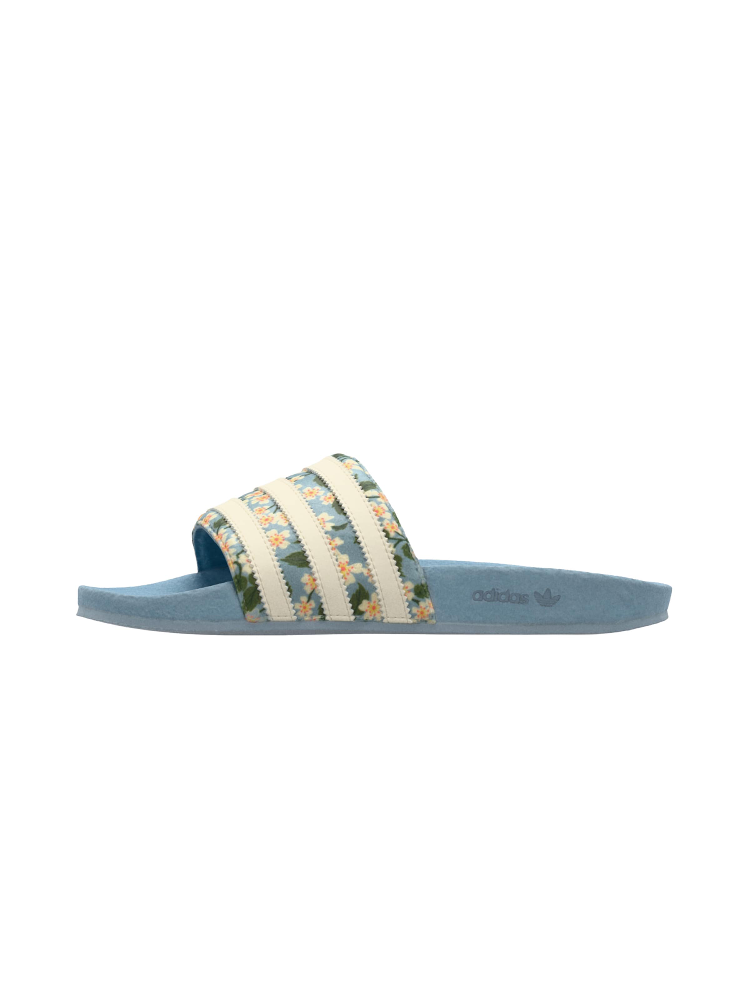 zils ADIDAS ORIGINALS Ādas čības 'ADILETTE': no priekšpuses