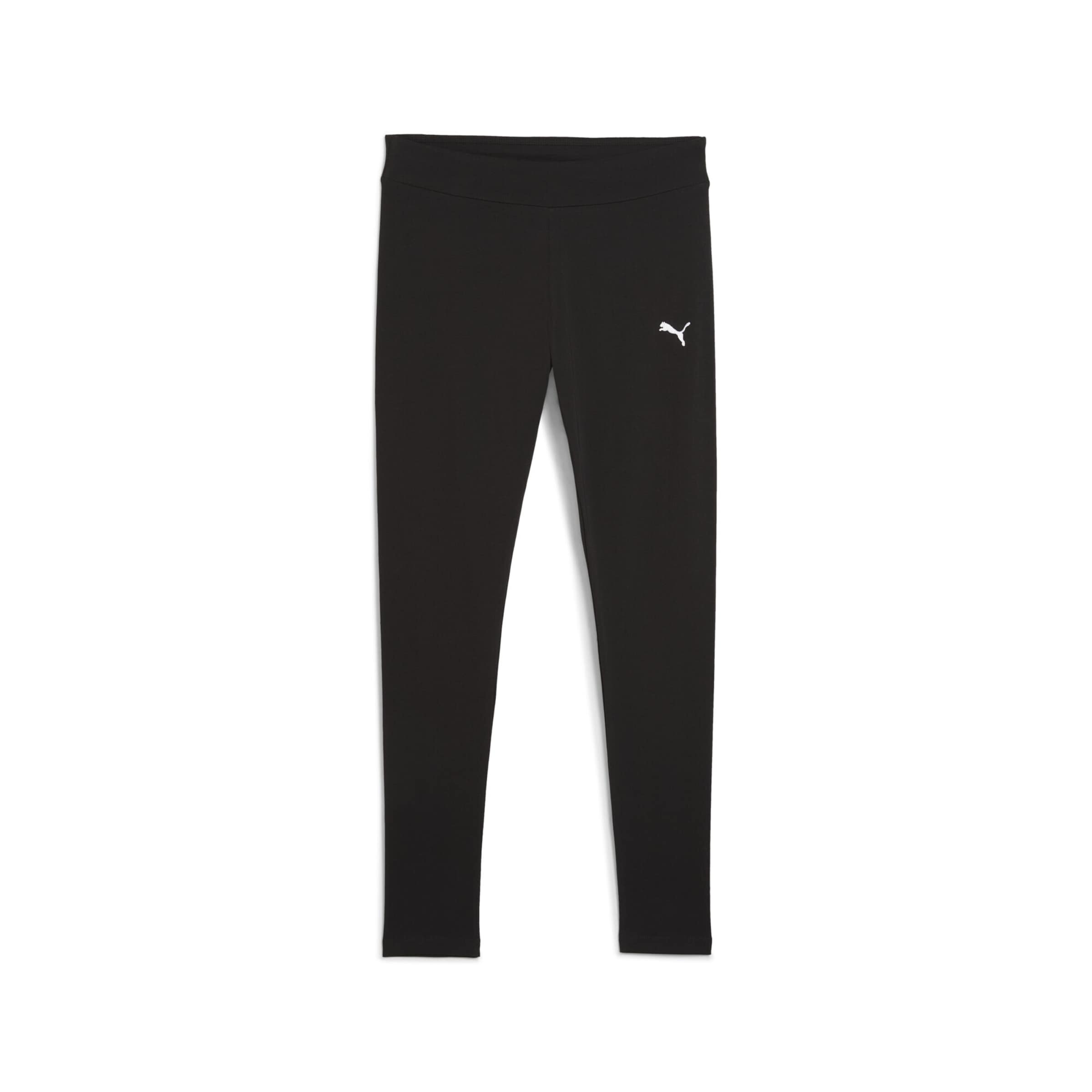 PUMA Skinny Leggings 'Essentials' in Zwart: voorkant