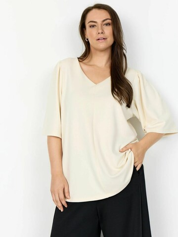 Wasabi Concept Shirt ' WA-SEBINA 70 ' in Wit: voorkant