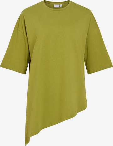 VILA Shirt 'LULIERA' in Groen: voorkant