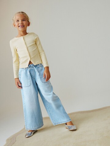 Next Wide Leg Jeans in Blau