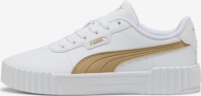 PUMA Baskets basses 'Carina 3.0' en or / blanc, Vue avec produit