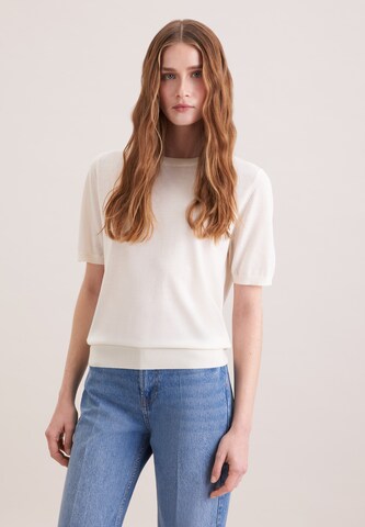 Pull-over SEIDENSTICKER en beige : devant