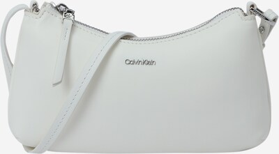 Calvin Klein Mala de ombro 'Emma' em prata / branco, Vista do produto
