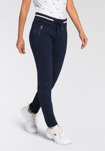 KangaROOS Slim fit Pants in Blue: front