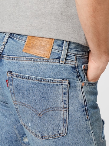 LEVI'S ® Regular Jeans '551Z Straight Crop' i blå