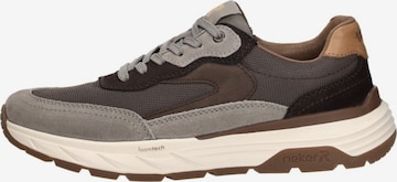 Baskets basses 'Sneakers Laag' Rieker en marron : devant