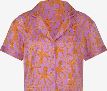 Hunkemöller Pajama Shirt in Purple: front