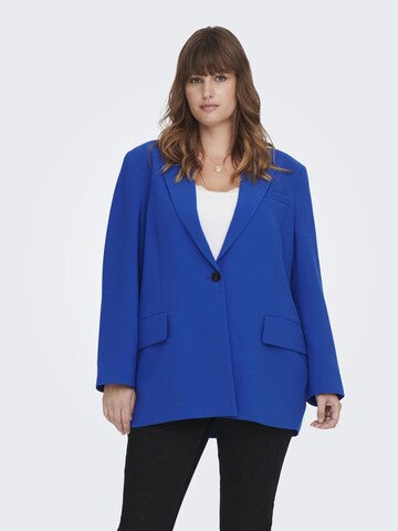 ONLY Carmakoma Blazers in Blauw: voorkant