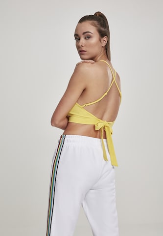 Urban Classics Top in Yellow