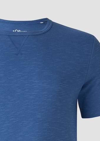 T-Shirt s.Oliver en bleu
