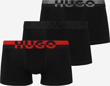 Boxers HUGO en noir : devant