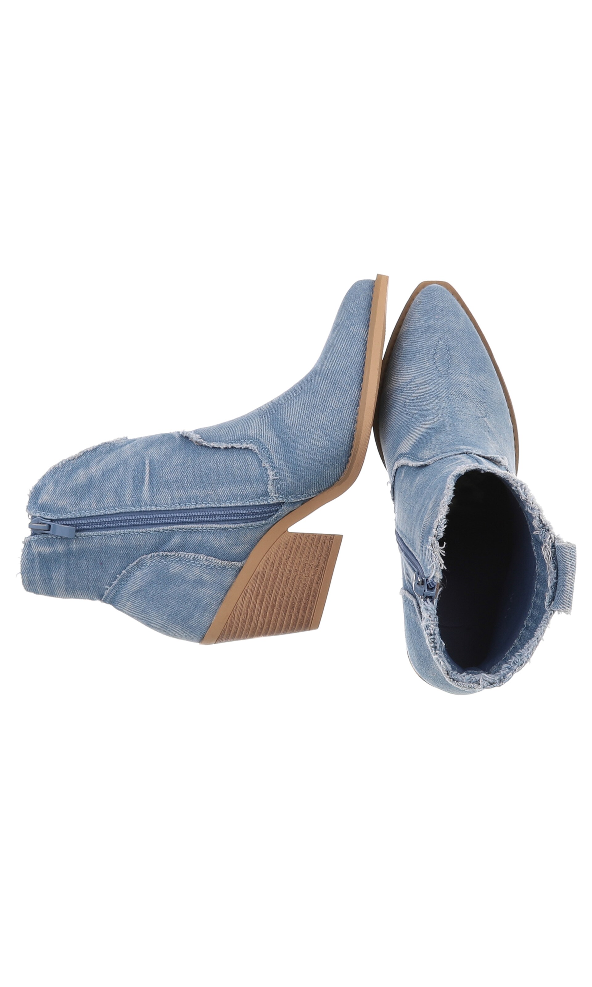 Ital-Design Stiefelette in Blau