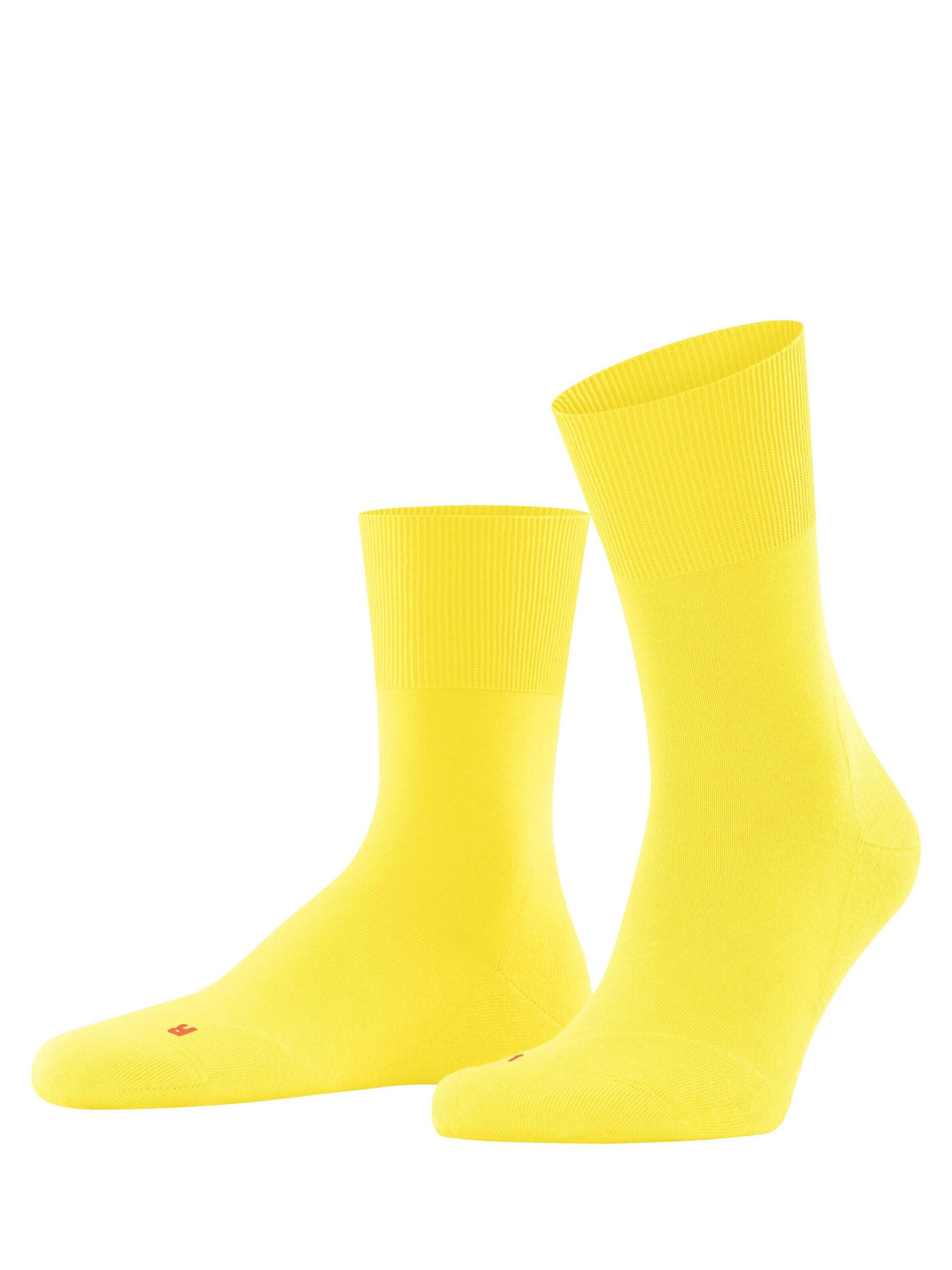 FALKE Socken 'Run'‌‌‌‌‌‌‌‌‌‌ in Gelb: Vorderseite