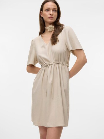 Robe 'MYMILO' VERO MODA en beige : devant