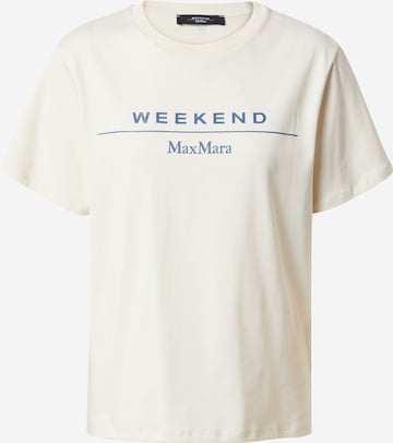 Tricou 'PITTORE' de la Weekend Max Mara pe alb: față
