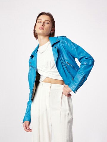 OAKWOOD Between-season jacket 'KYOTO' in Blue: front