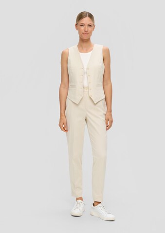s.Oliver Slim fit Trousers in Beige