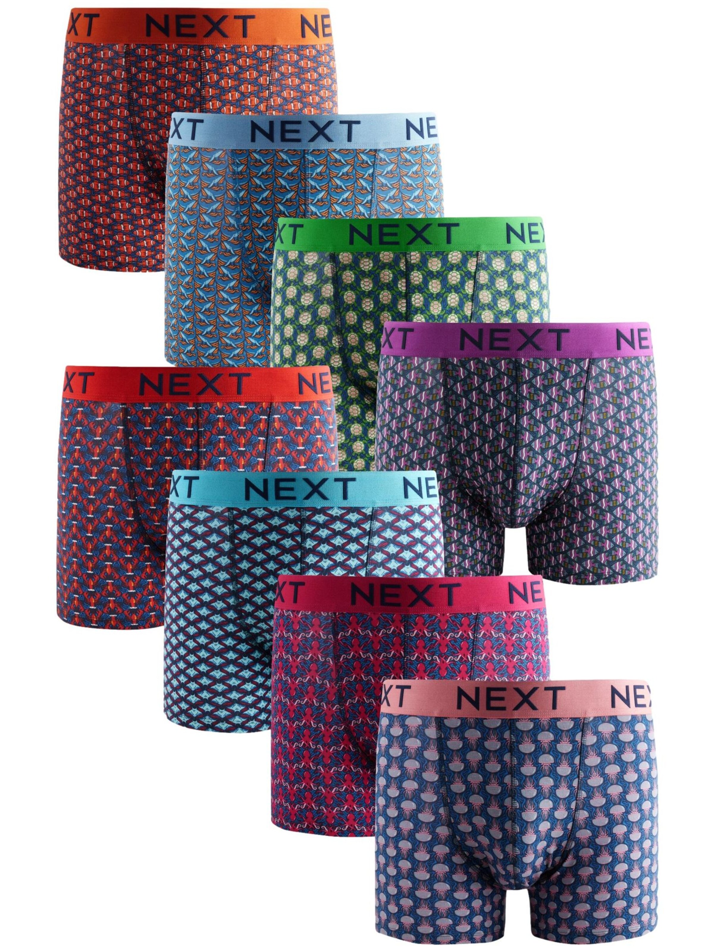 Next Boxershorts in Blau: Vorderseite