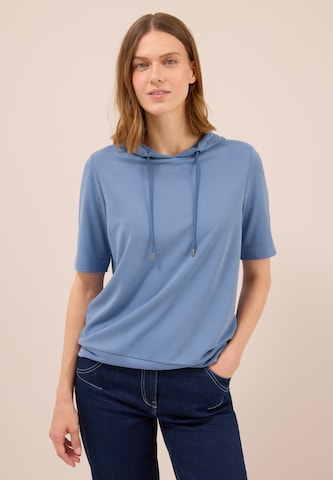 CECIL Hoodie Shirt in Blau: Vorderseite