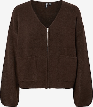 PIECES - Cárdigan 'PCJunna' en marrón: frente