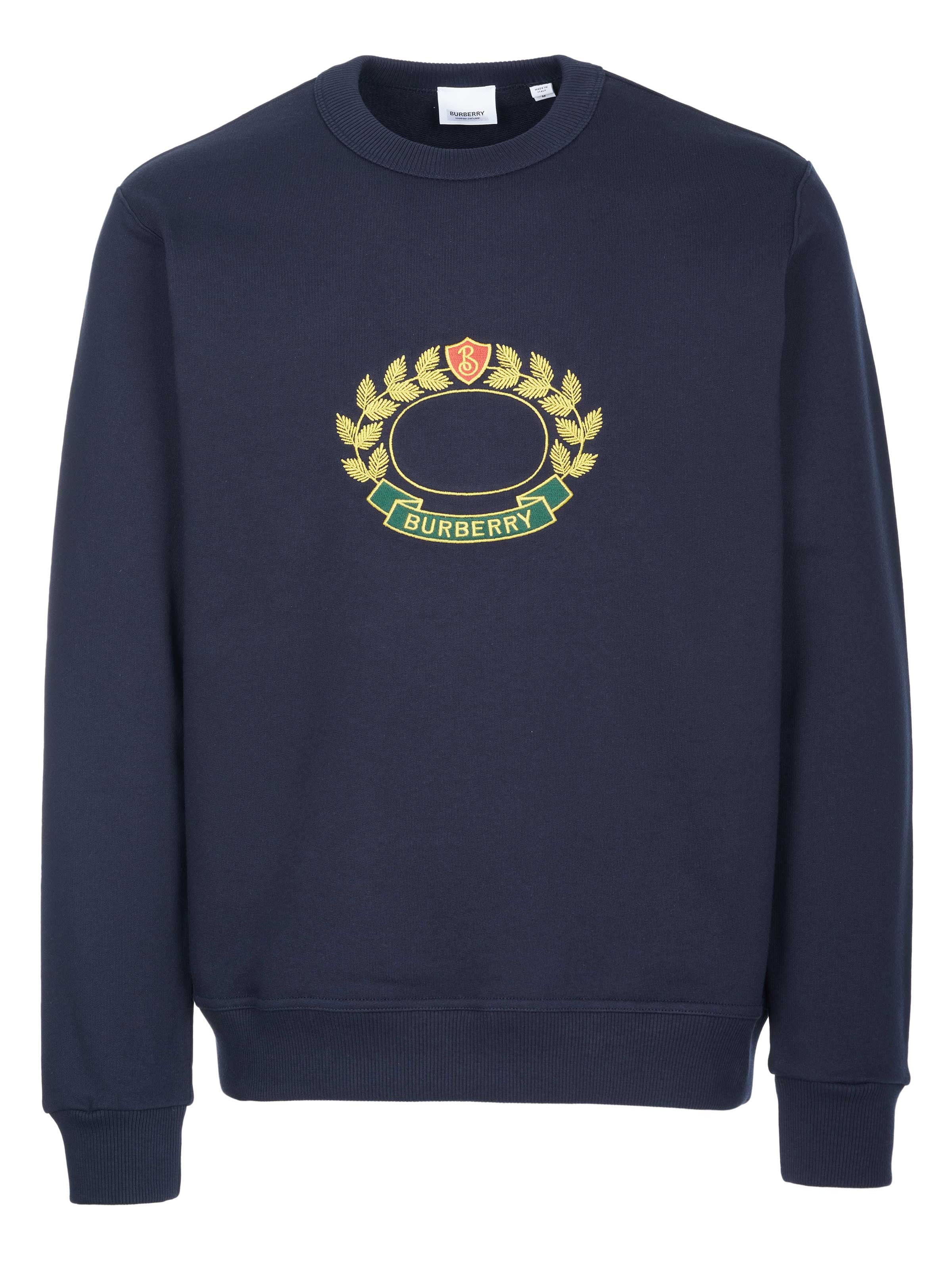 BURBERRY Sweatshirt in Blue: front