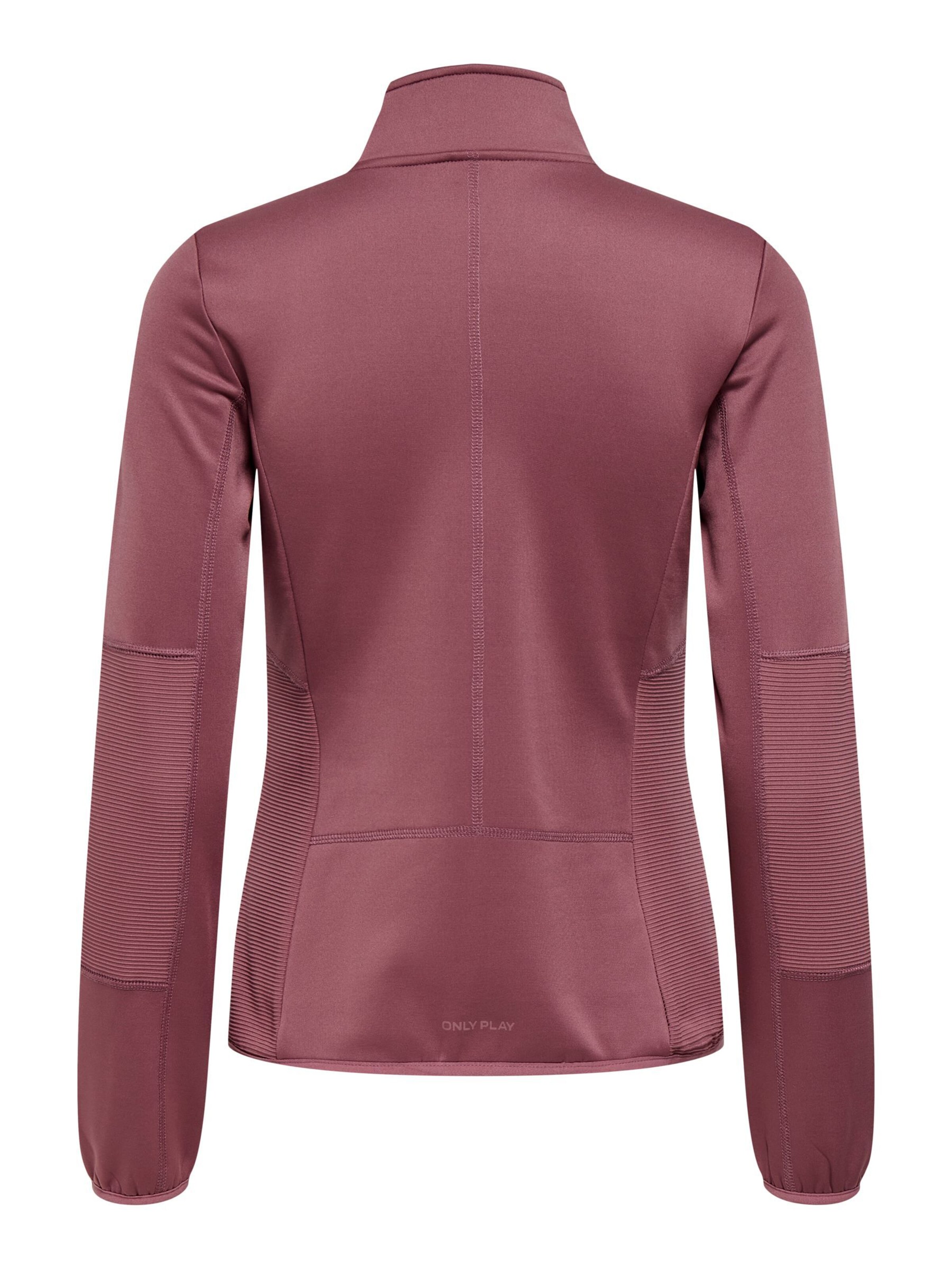 ONLY PLAY Fleece jas 'ONPJette' in Bruin