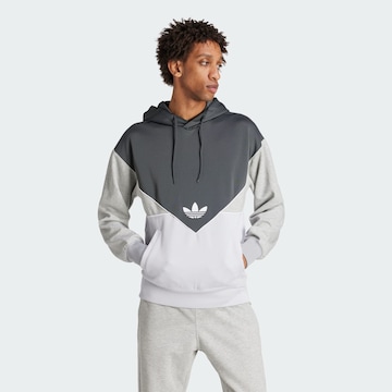 ADIDAS ORIGINALS - Sweatshirt 'Adicolor Cutline' em cinzento: frente