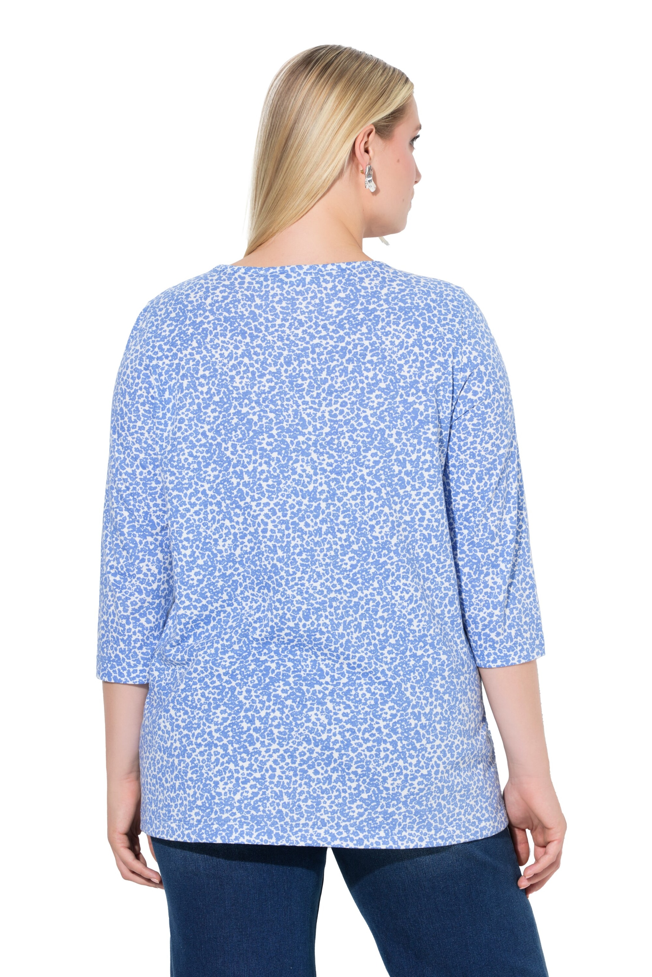 Ulla Popken Bluse in Blau