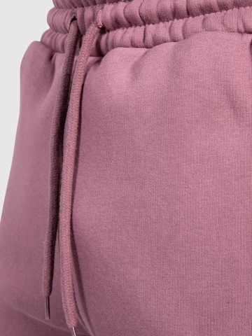 Coupe slim Pantalon 'Merrick' Smilodox en violet