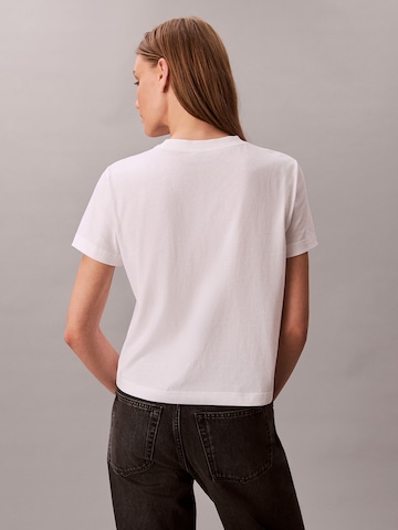 Calvin Klein Jeans Μπλουζάκι σε λευκό