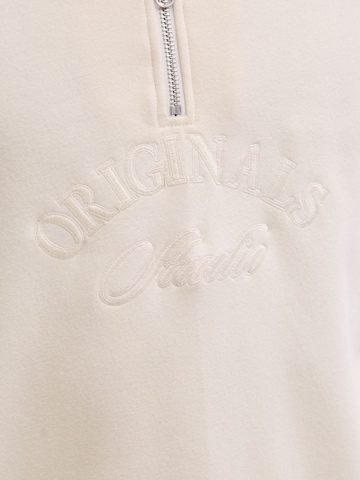 JACK & JONES Sweatshirt in Beige