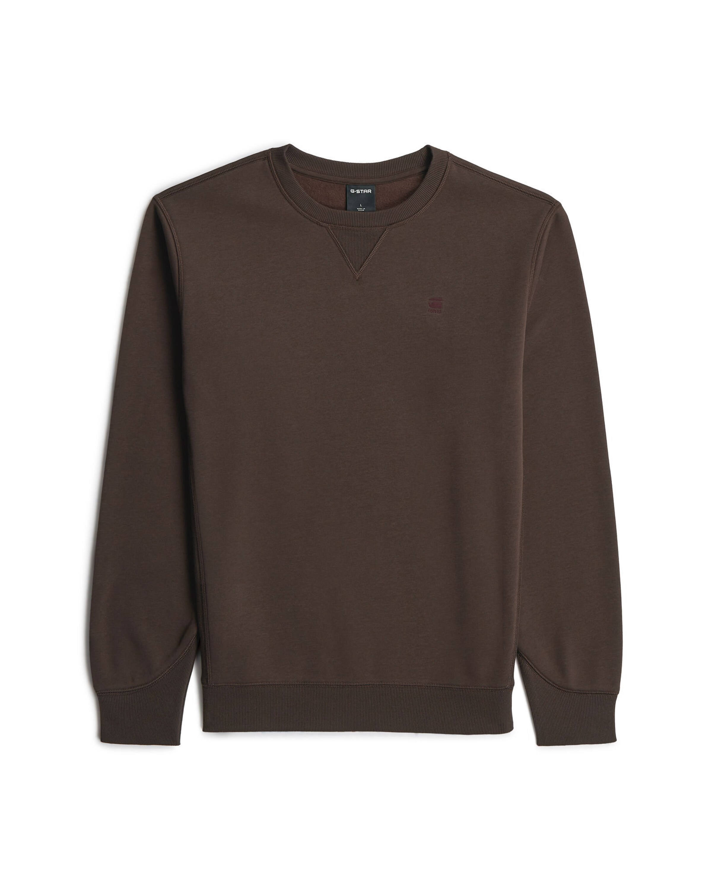G-STAR Sweatshirt 'Premium Core' in Bruin: voorkant