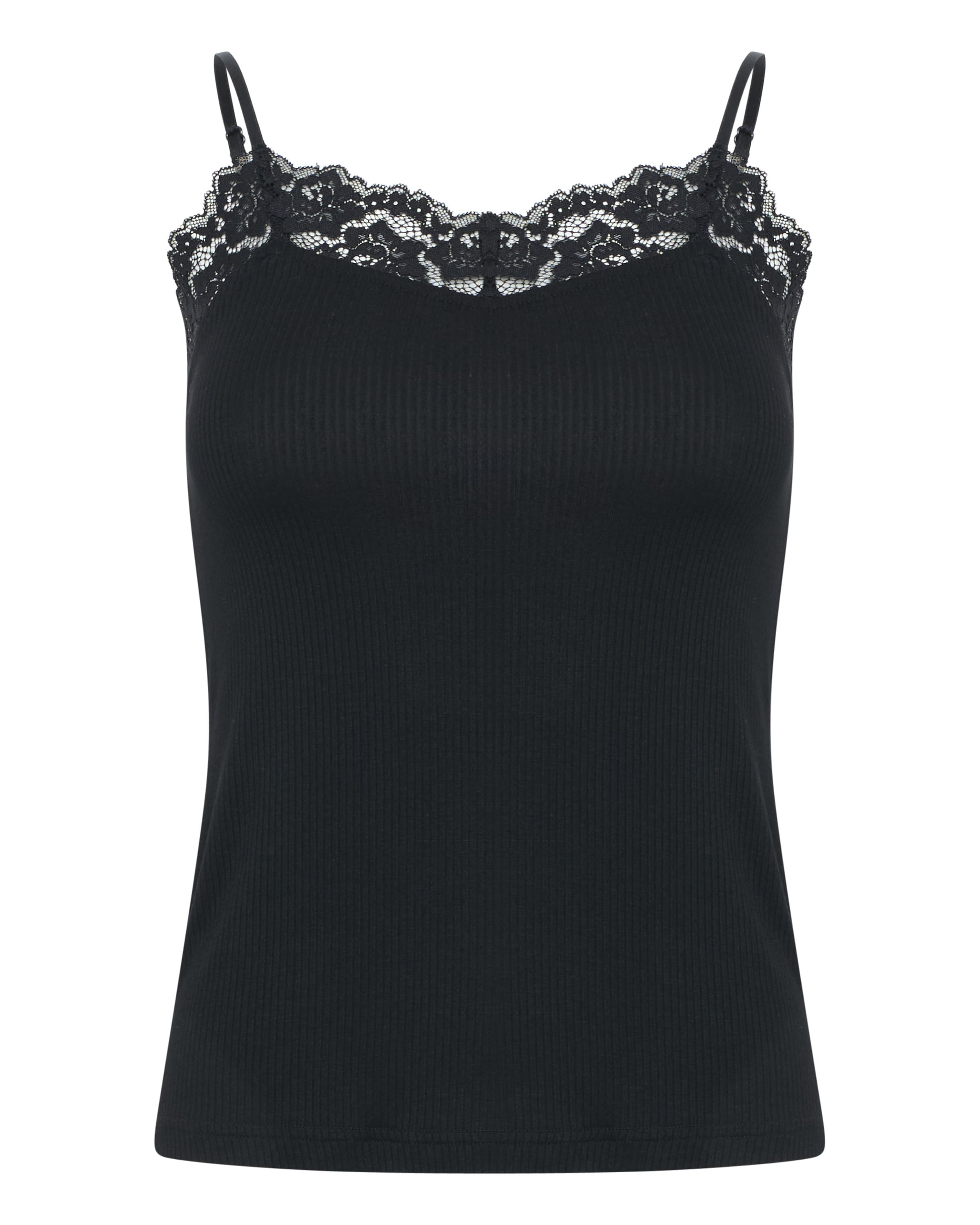 Kaffe - Top 'KAOmi' em preto: frente