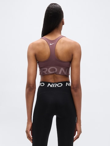 NIKEBustier Sportski grudnjak 'NP SCULPT' - ljubičasta boja