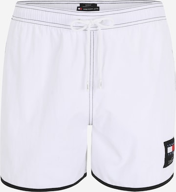 Tommy Jeans - Bermudas en blanco: frente