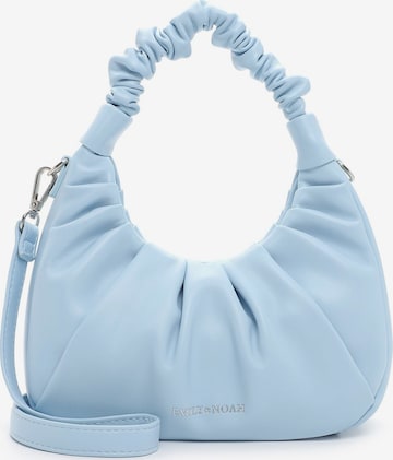 Emily & Noah Pouch 'Bianca' in Blue: front