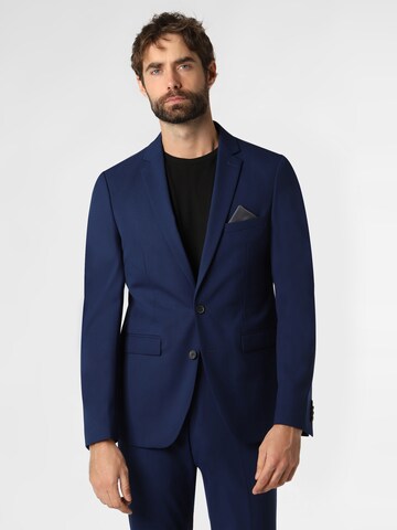 Finshley & Harding Slim Fit Sakko 'Oakland' in Blau: predná strana